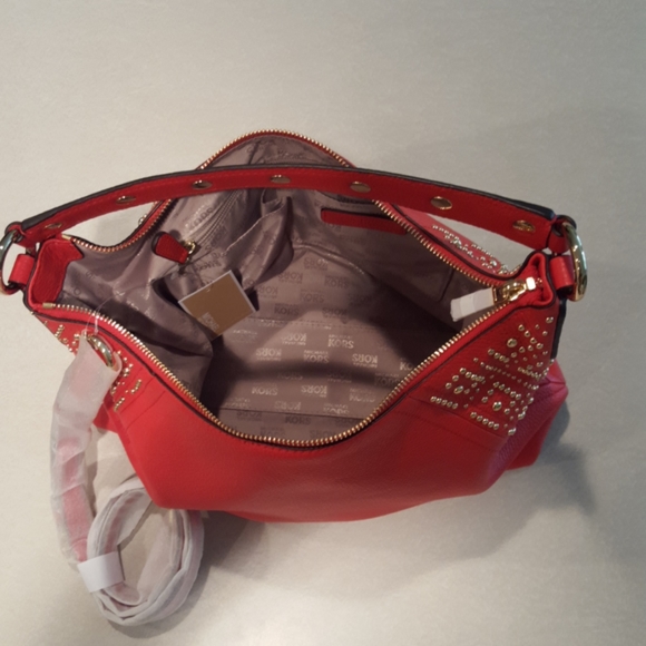Michael Kors Bags Mk Studded Aria Shoulder Bag Poshmark
